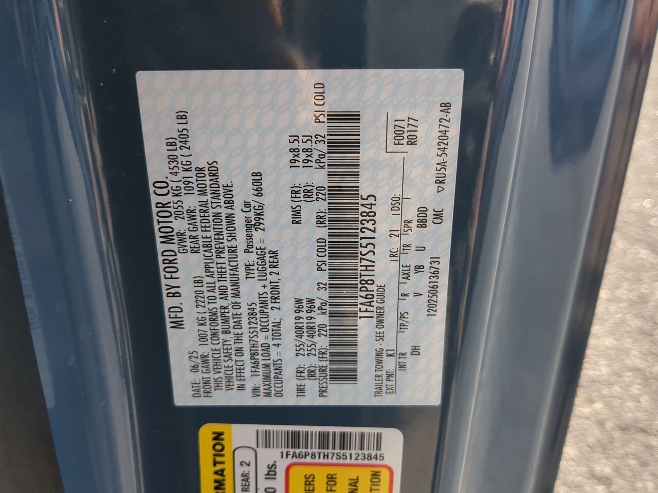 2025 Ford Mustang Eco Winder GA