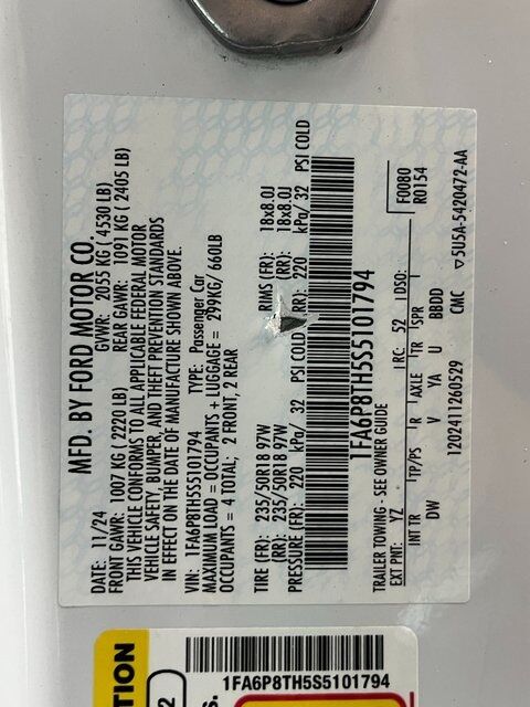 2025 Ford Mustang EcoBoost Carrollton TX