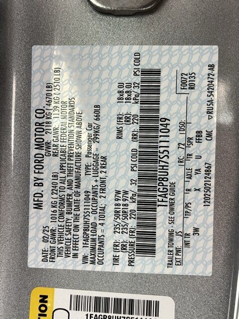 2025 Ford Mustang EcoBoost Premium Carrollton TX