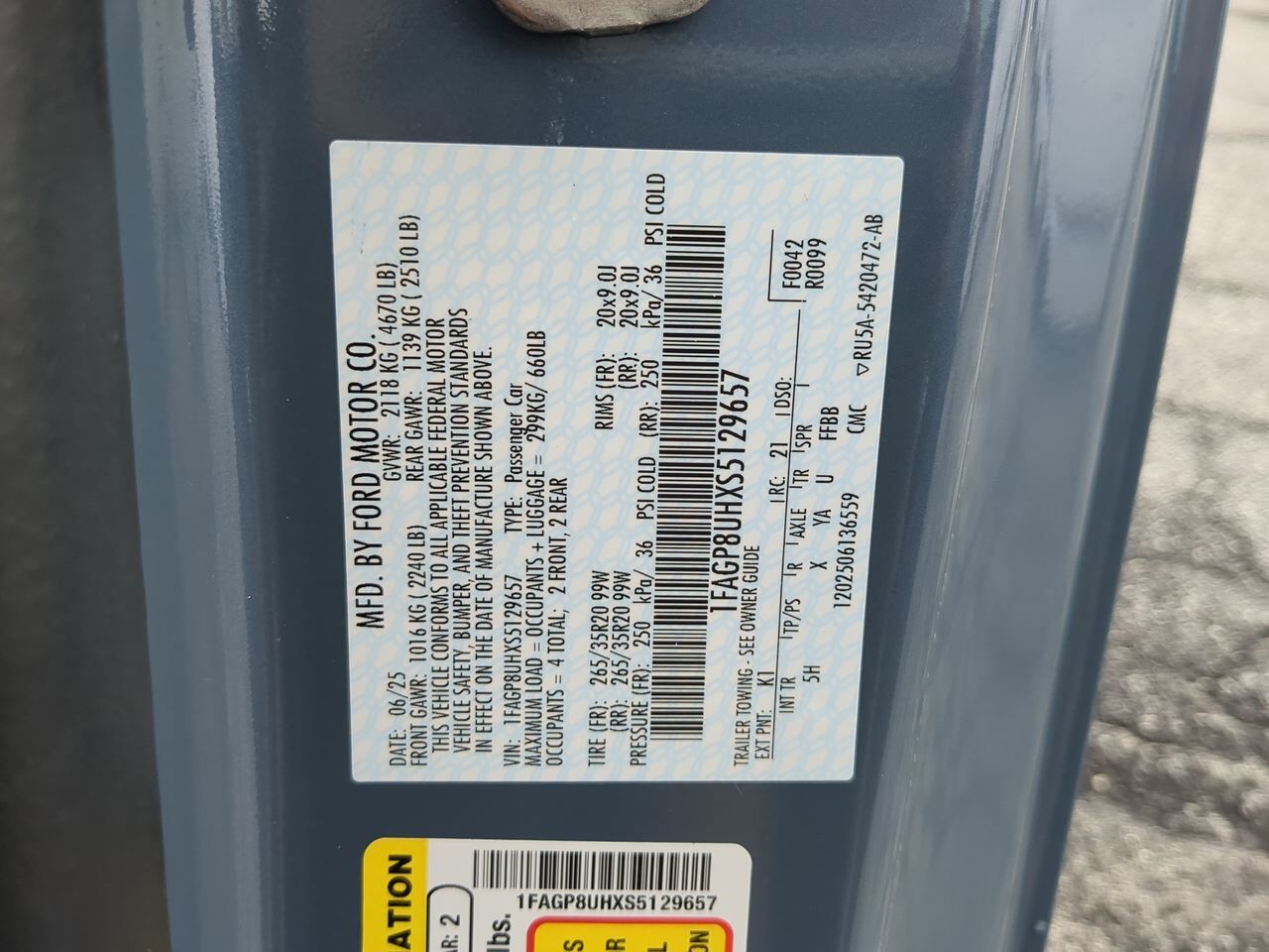 2025 Ford Mustang EcoBoost Premium Winder GA