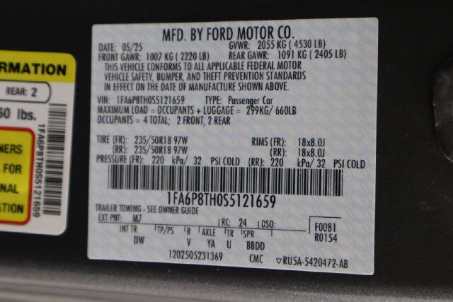 2025 Ford Mustang EcoBoost Raleigh NC