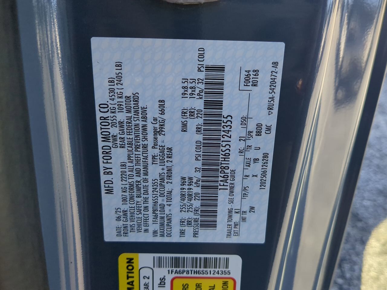 2025 Ford Mustang EcoBoost Winder GA