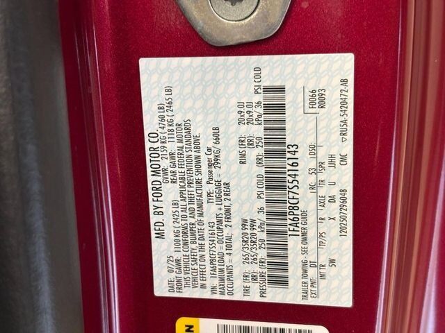 2025 Ford Mustang GT Premium Washington MO