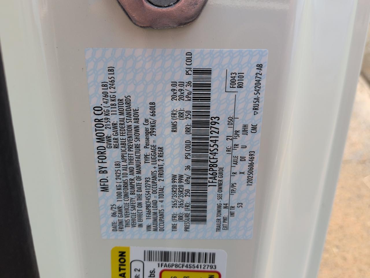 2025 Ford Mustang GT Premium Winder GA