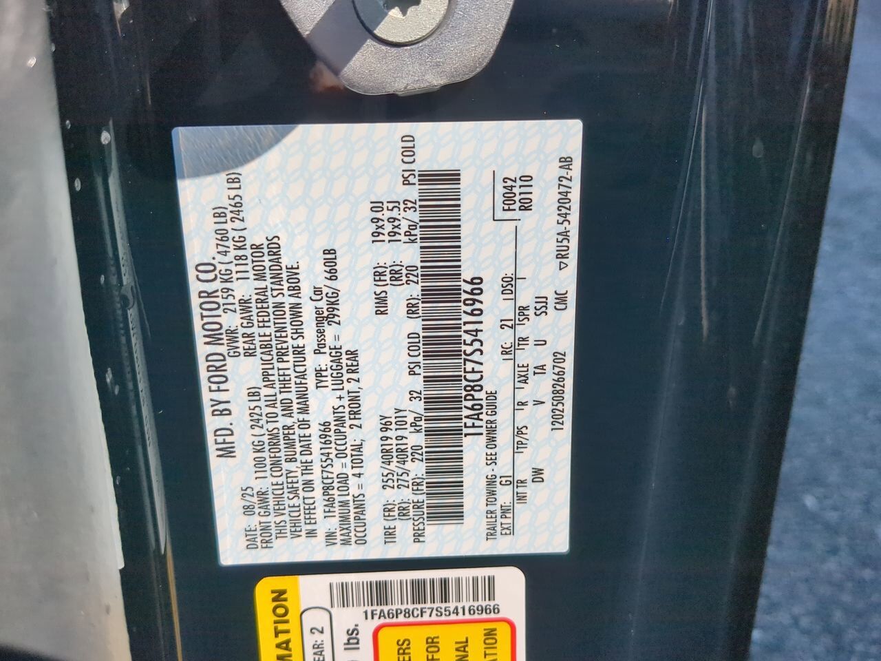 2025 Ford Mustang GT Winder GA