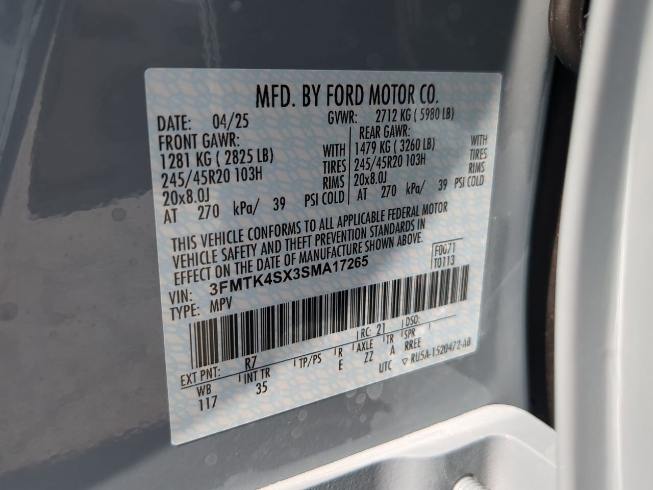 2025 Ford Mustang Mach-E GT Winder GA