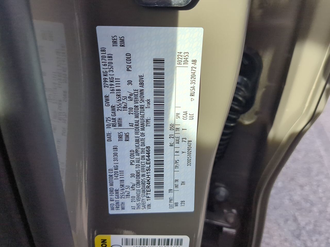 2025 Ford Ranger LARIAT Winder GA