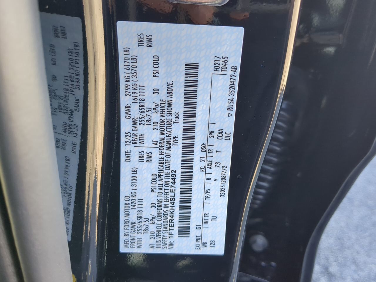 2025 Ford Ranger Lariat Appleton WI