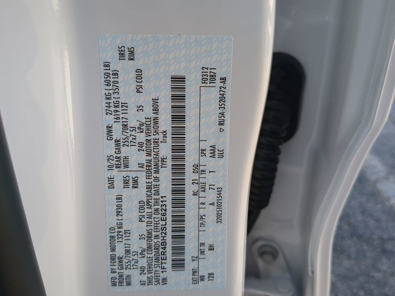 2025 Ford Ranger XL Appleton WI