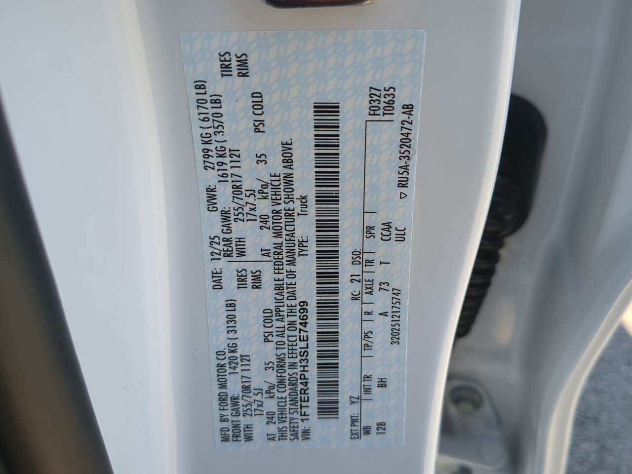 2025 Ford Ranger XL Appleton WI