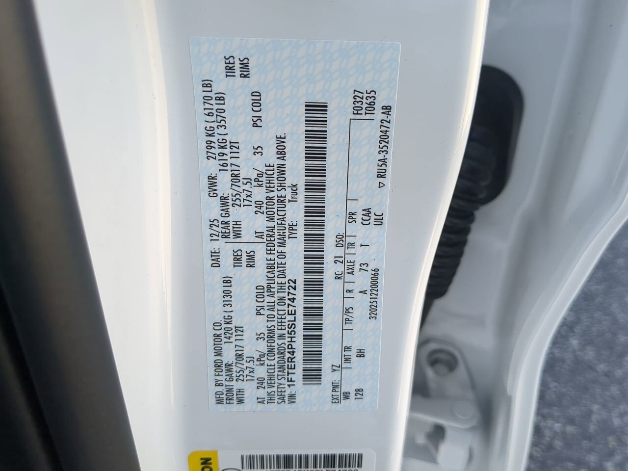 2025 Ford Ranger XL Appleton WI