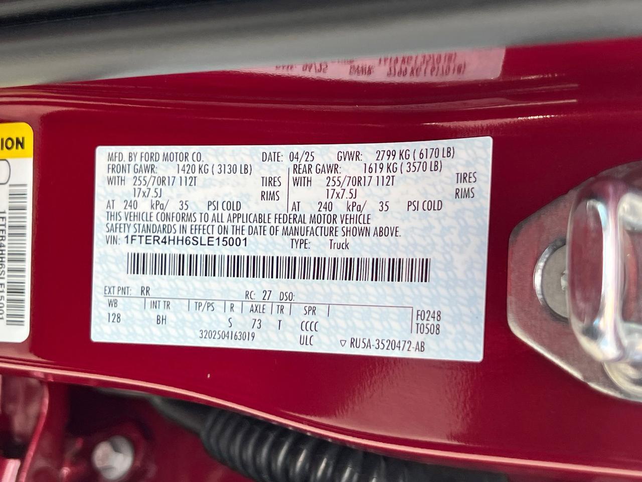 2025 Ford Ranger XLT Hagerstown MD