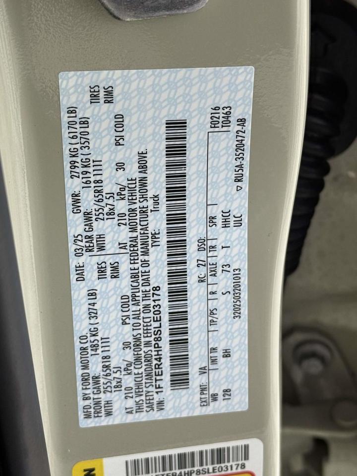 2025 Ford Ranger XLT Fredericksburg VA