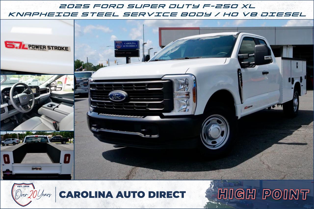 2025 Ford Super Duty F-250 XL / Knapheide Steel Service Body / HO V8 Diesel!
