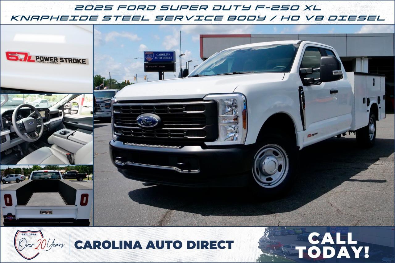 2025 Ford Super Duty F-250 XL / Knapheide Steel Service Body / HO V8 Diesel!