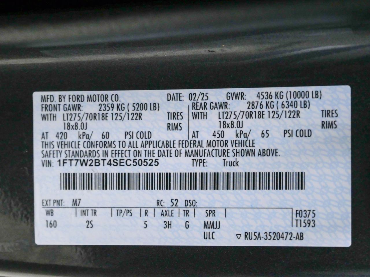 2025 Ford Super Duty F-250 XLT FX4 6.7L Power Stroke 4x4 Mansfield TX