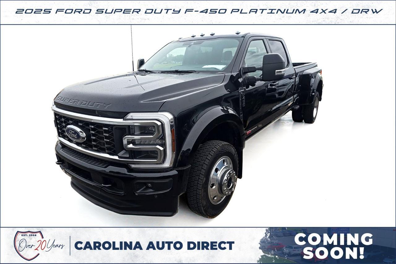 2025 Ford Super Duty F-450 Platinum 4X4 / DRW / HO Diesel / Coming Soon!