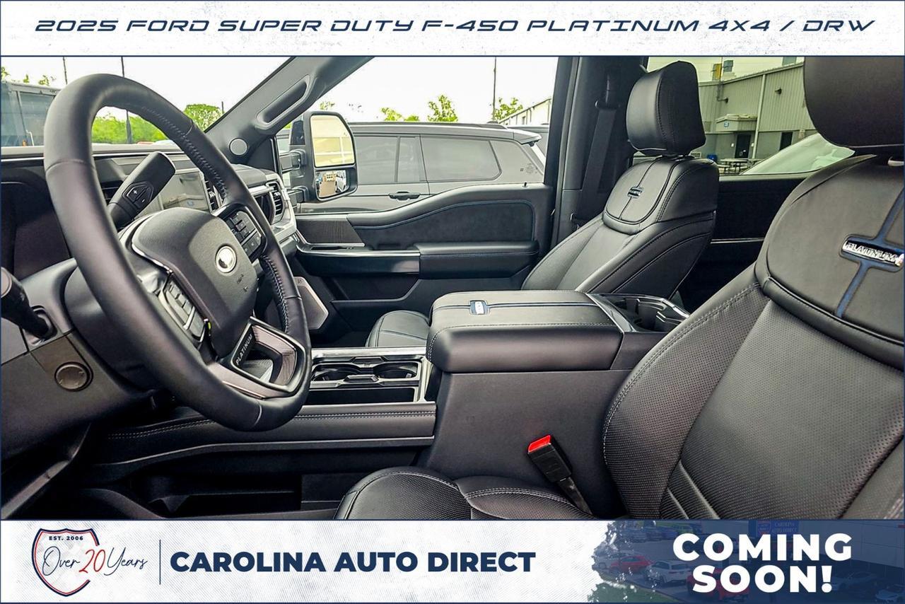 2025 Ford Super Duty F-450 Platinum 4X4 / DRW / HO Diesel / Coming Soon! Lincolnton NC