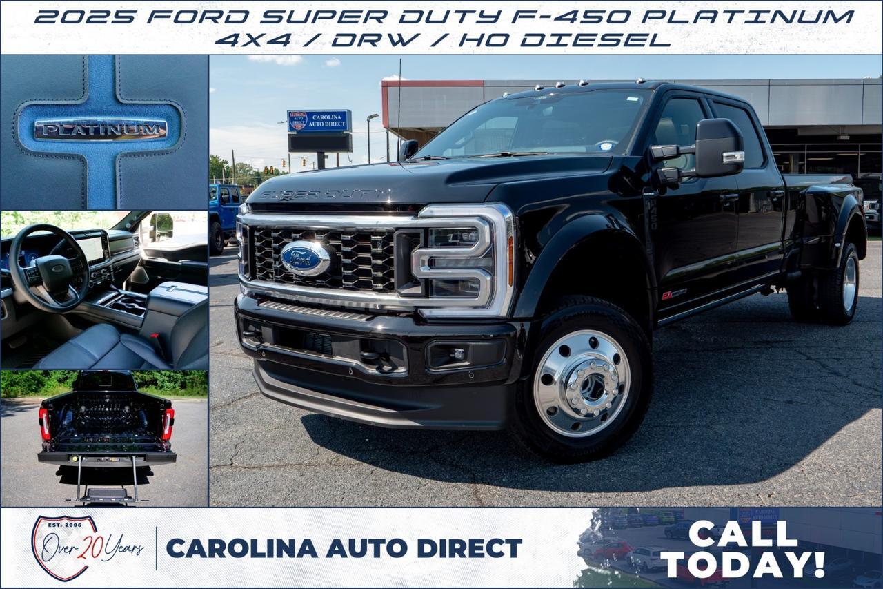 2025 Ford Super Duty F-450 Platinum 4X4 / DRW / HO Diesel / Pro Power Onboard!