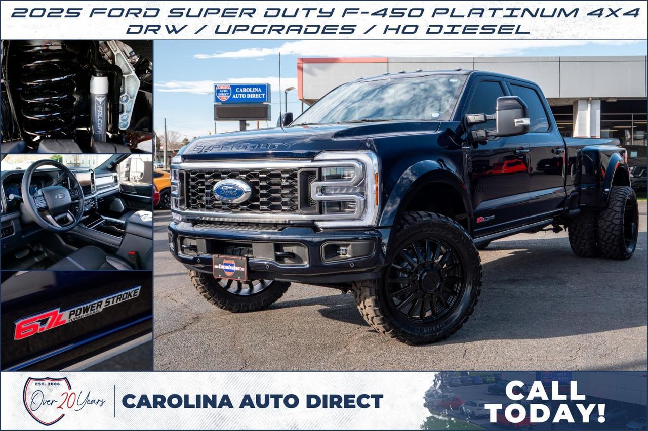2025 Ford Super Duty F-450 Platinum 4X4 / DRW / Krietz Customs / HO Diesel!