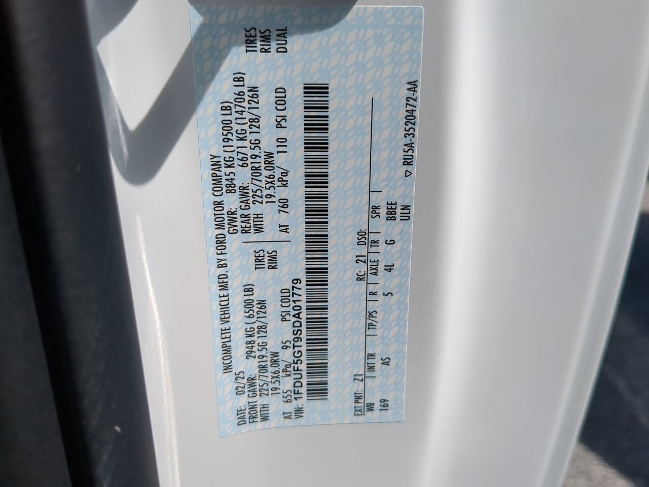 2025 Ford Super Duty F-550 DRW Dump Truck Winder GA