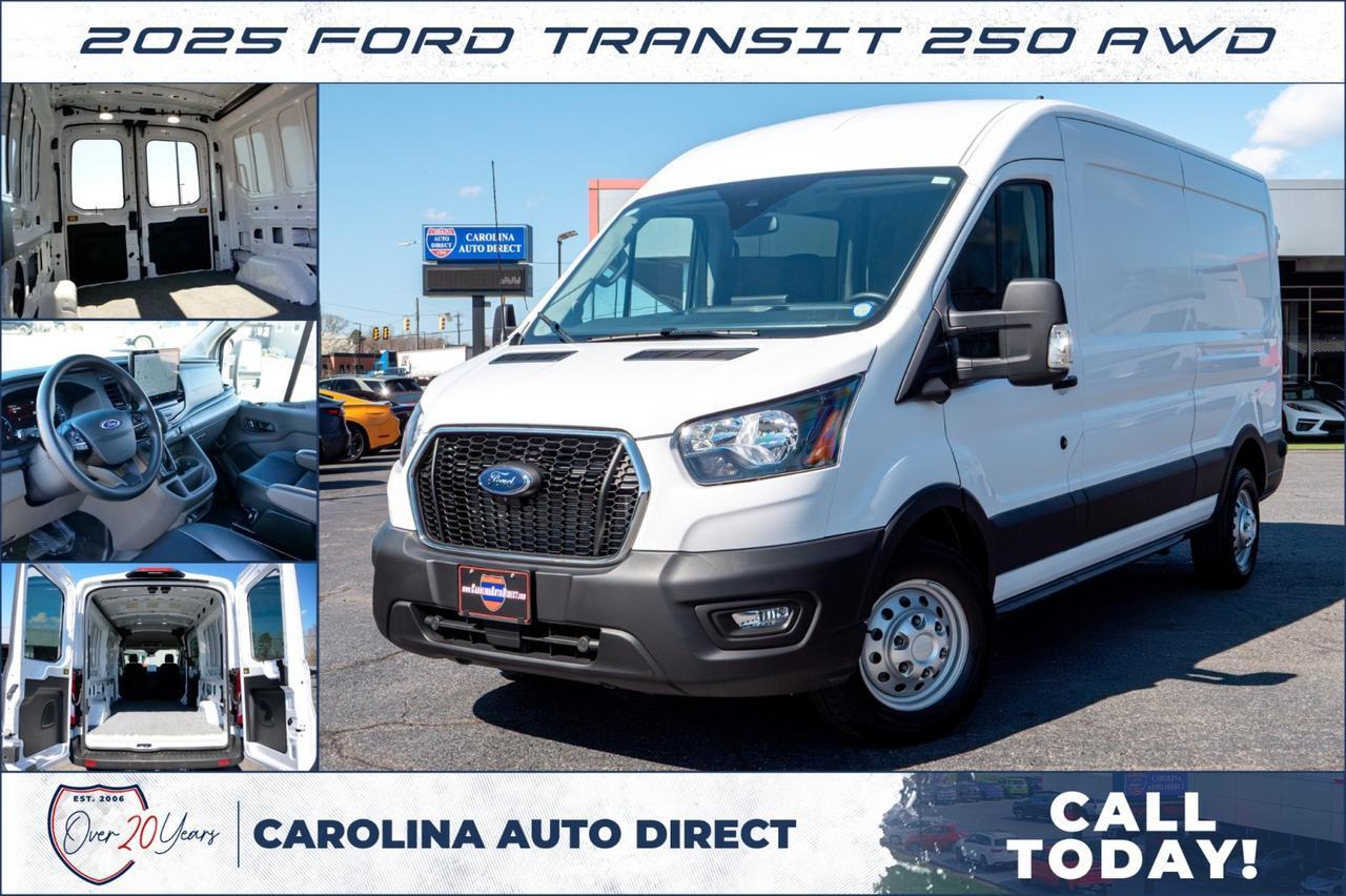 2025 Ford Transit 250 AWD / Privacy Glass / Trailer Tow Package!