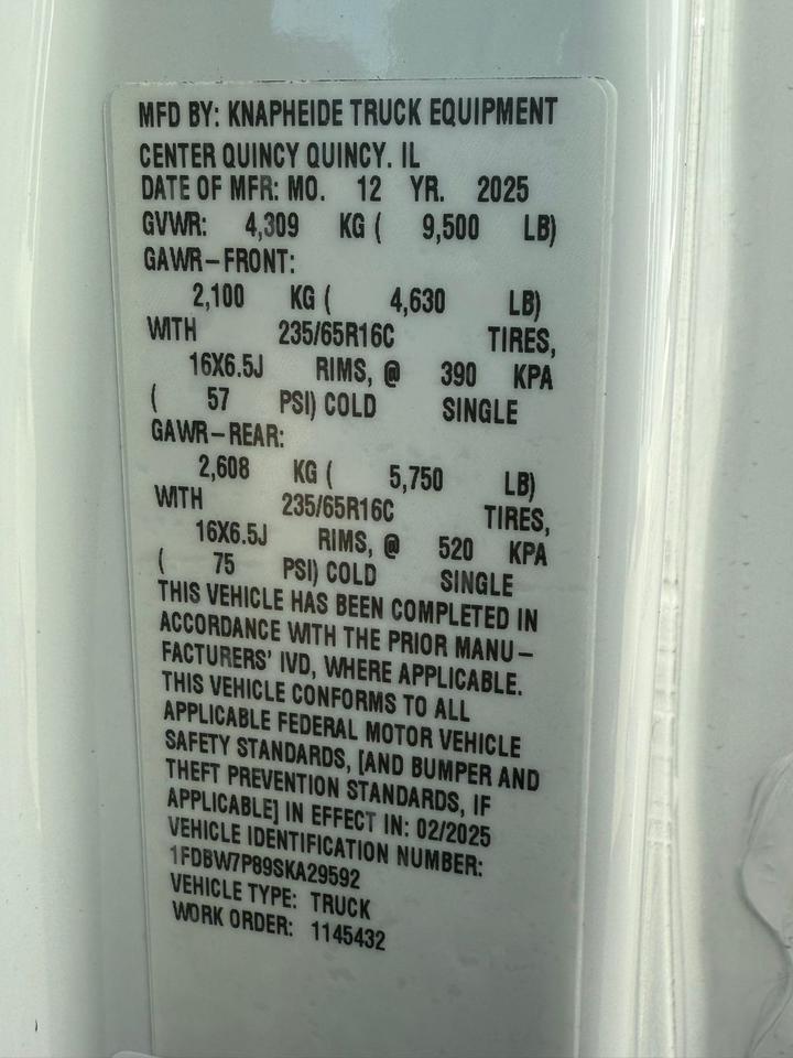 2025 Ford Transit-350 Base Gaithersburg MD