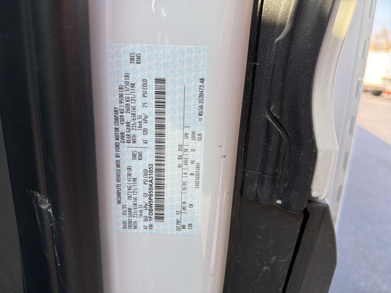 2025 Ford Transit-350 Enclosed Service Body Richmond VA
