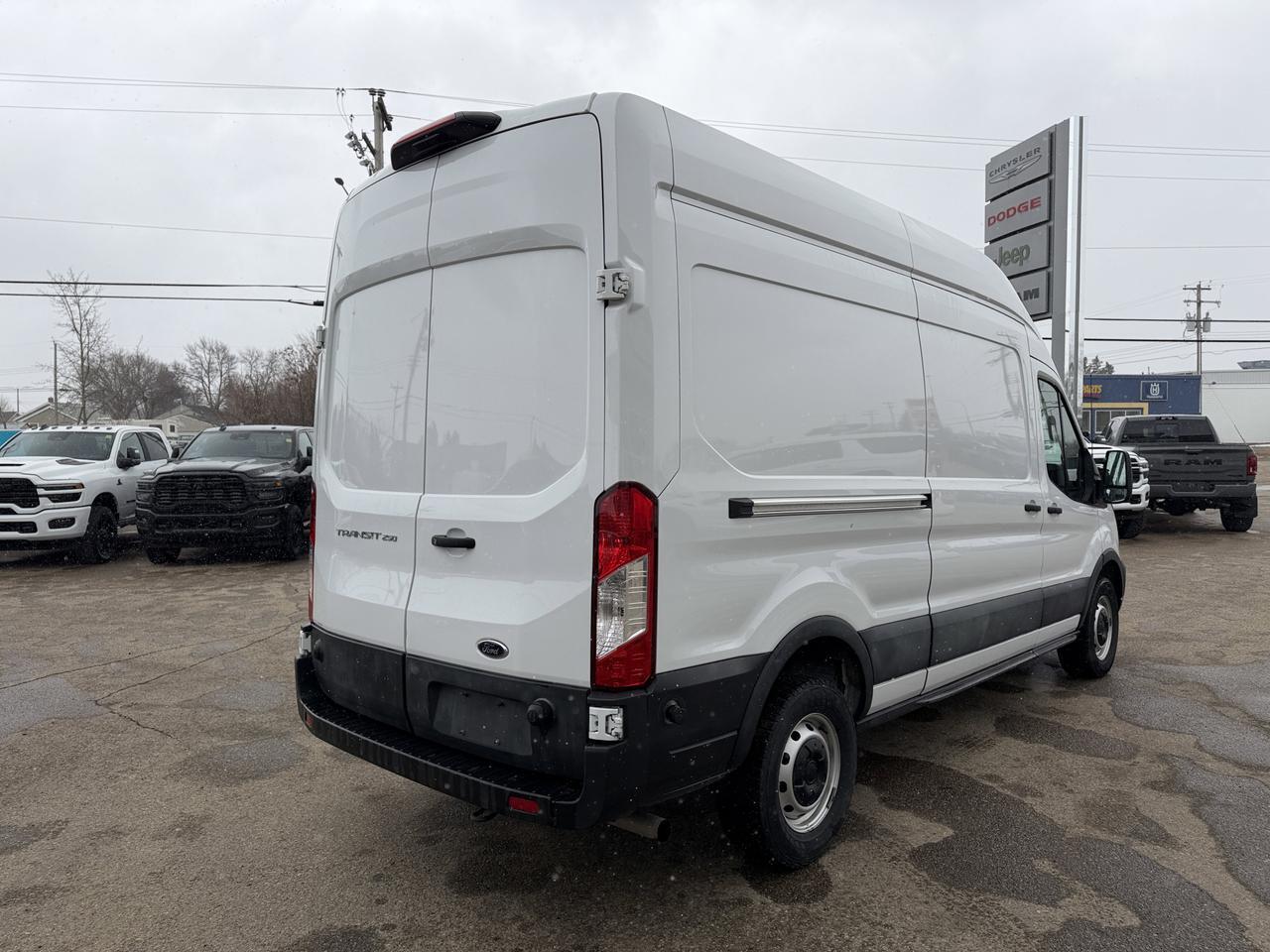 2025 Ford Transit Cargo Van T-250 | 148in WB | High Roof | V6 | RWD | Rearview Camera | Bluetooth | Keyless Entry | 4G Wi-Fi Redwater AB