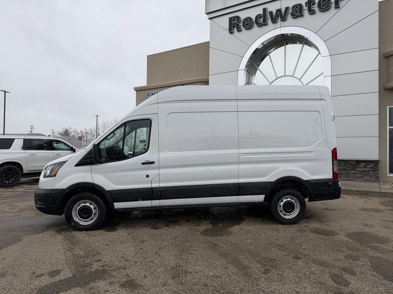 2025 Ford Transit Cargo Van T-250 | 148in WB | High Roof | V6 | RWD | Rearview Camera | Bluetooth | Keyless Entry | 4G Wi-Fi Redwater AB