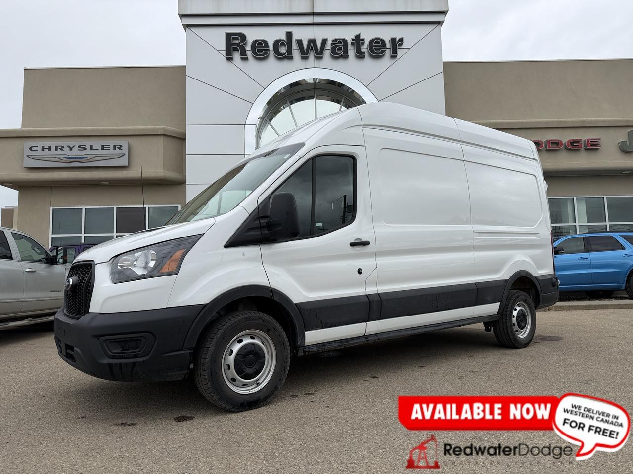 2025 Ford Transit Cargo Van T250 | V6 | 10-Speed Auto | RWD | White | Rearview Camera | Bluetooth | Keyless Entry | Towing
