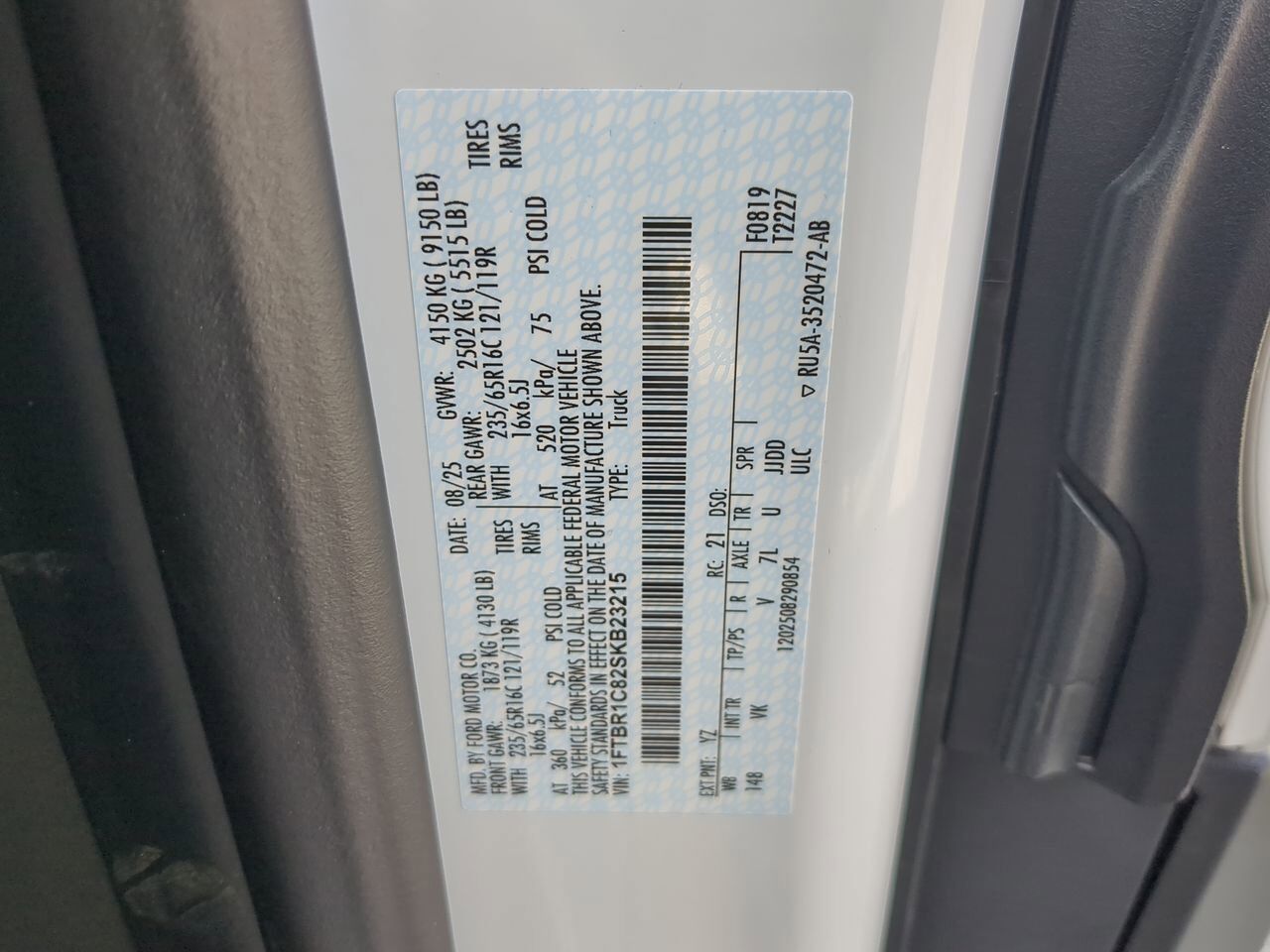 2025 Ford Transit Cargo Van XL Winder GA