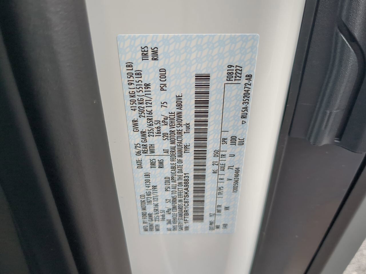 2025 Ford Transit Cargo Van XL Winder GA