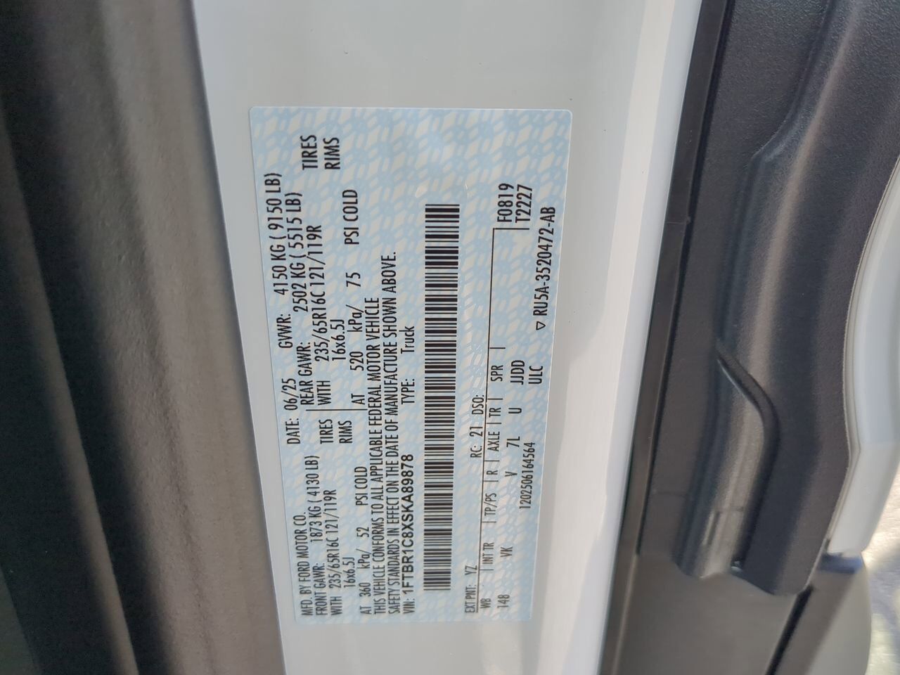 2025 Ford Transit Cargo Van XL Winder GA