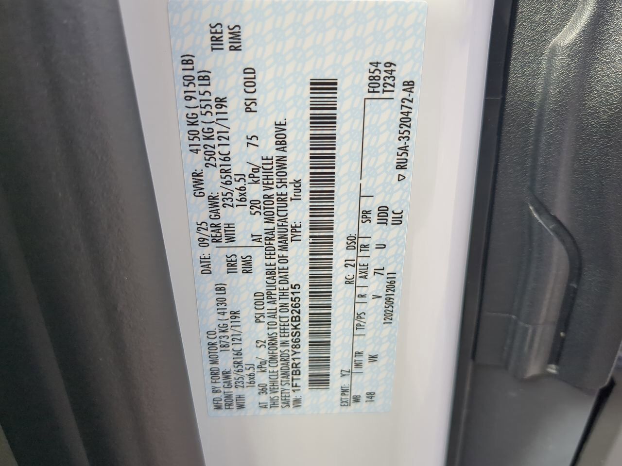 2025 Ford Transit Cargo Van XL Winder GA