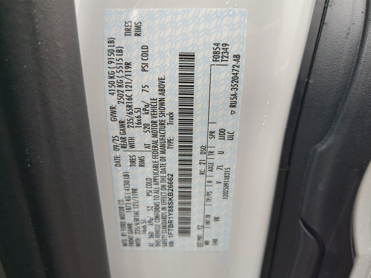 2025 Ford Transit Cargo Van XL Winder GA