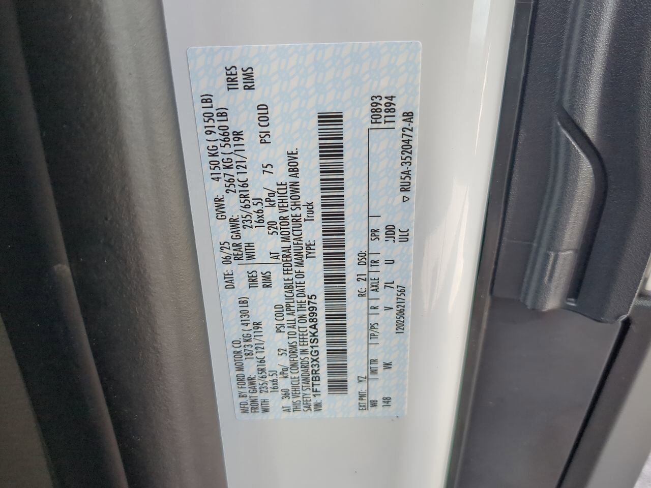 2025 Ford Transit Cargo Van XL Winder GA