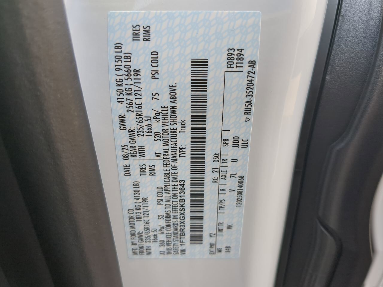 2025 Ford Transit Cargo Van XL Winder GA