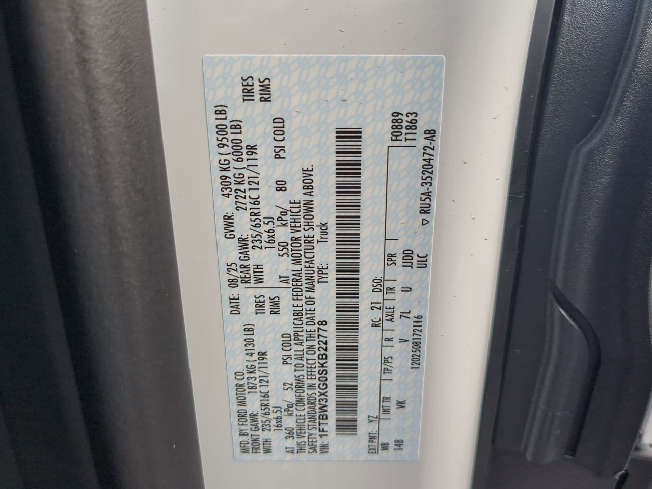 2025 Ford Transit Cargo Van XL Winder GA