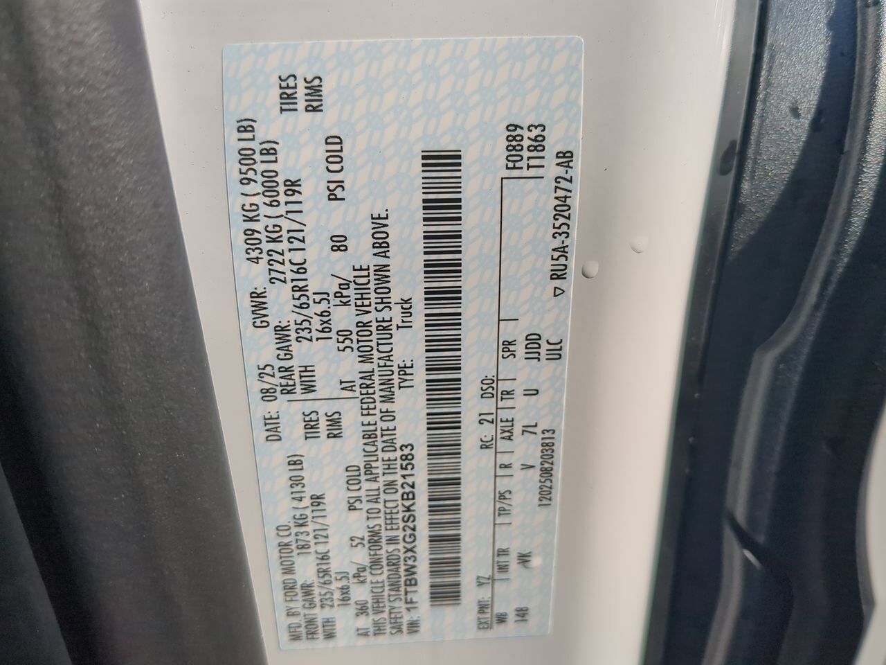 2025 Ford Transit Cargo Van XL Winder GA