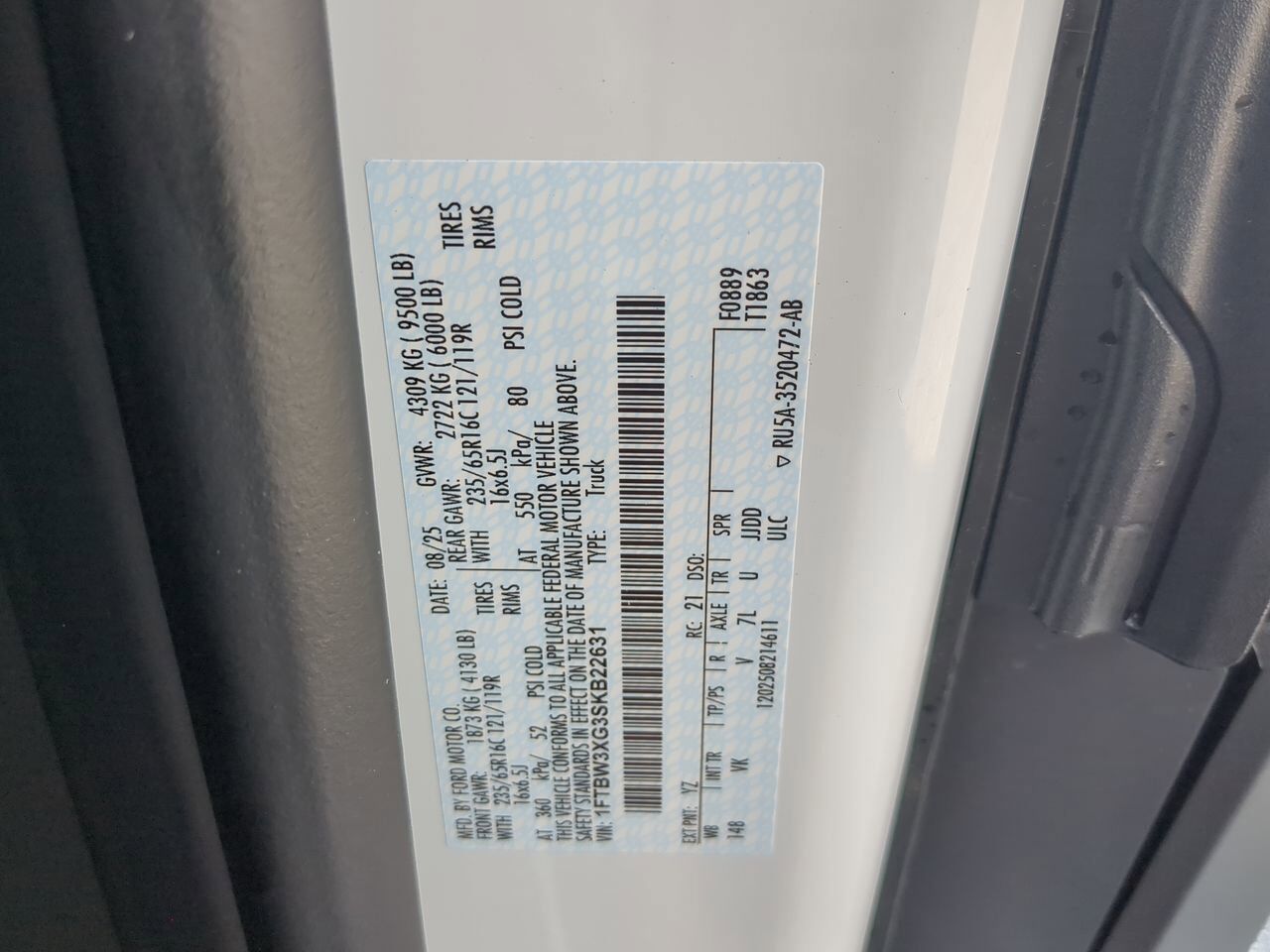 2025 Ford Transit Cargo Van XL Winder GA