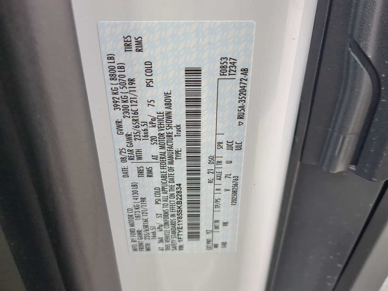 2025 Ford Transit Cargo Van XL Winder GA