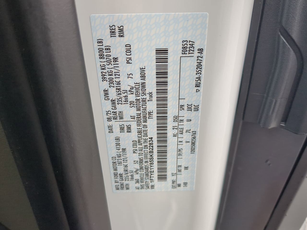 2025 Ford Transit Cargo Van XL Winder GA