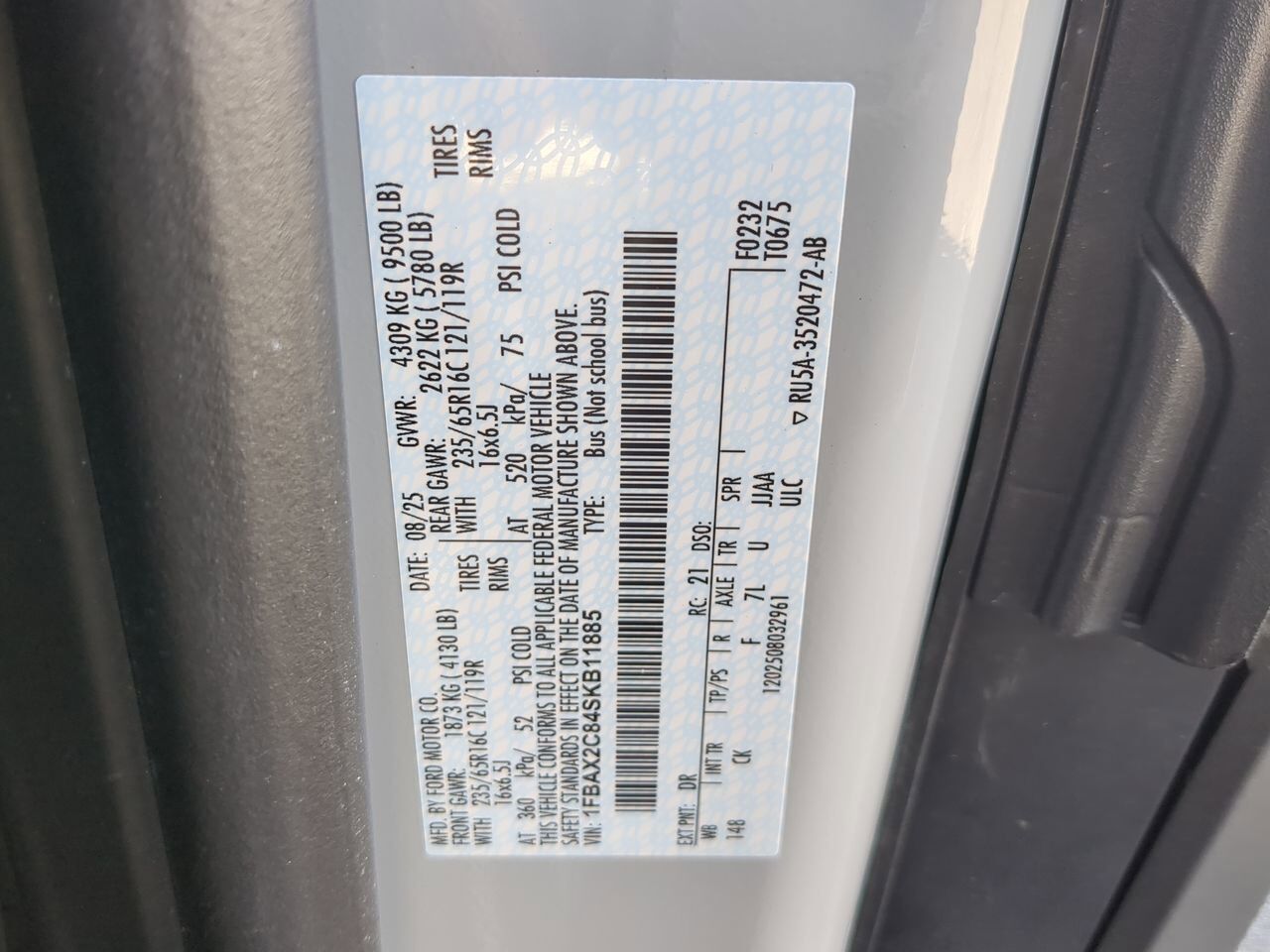 2025 Ford Transit Passenger Wagon XLT Appleton WI