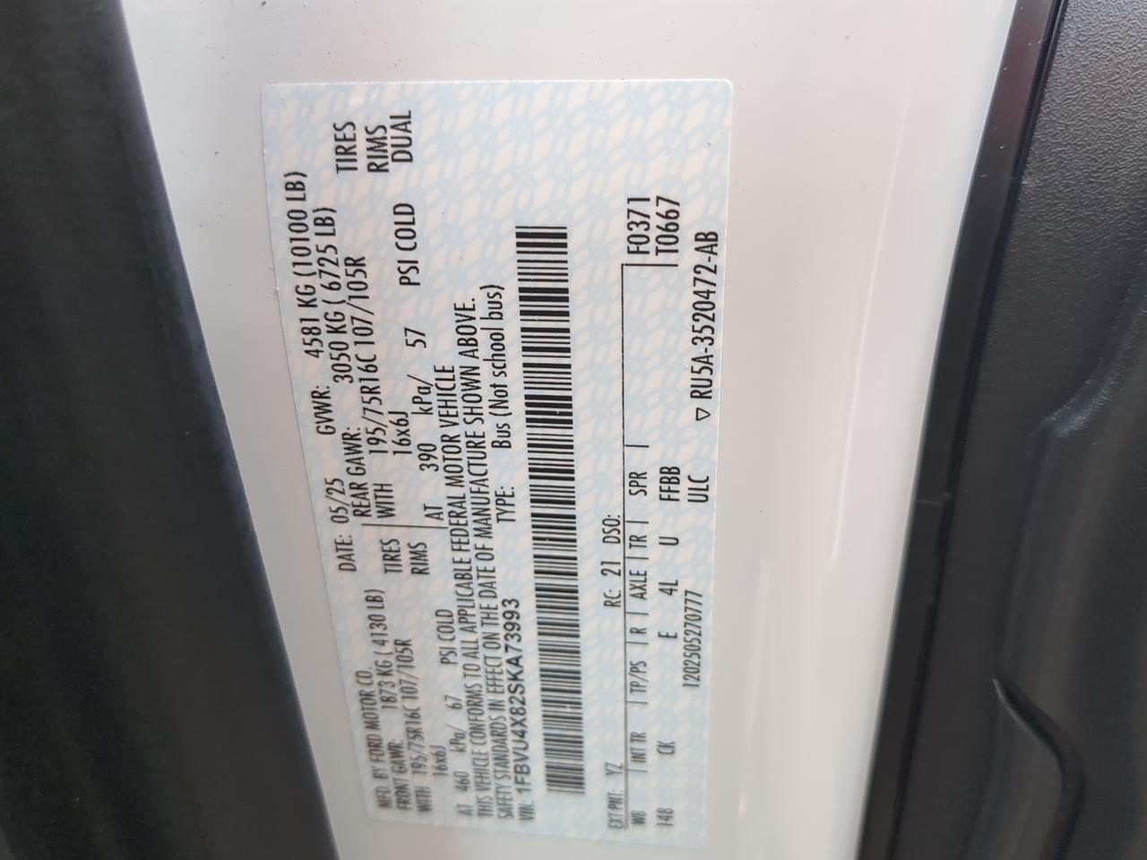 2025 Ford Transit Passenger Wagon XLT Appleton WI