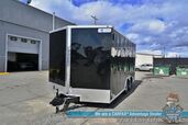 2025 Forest River Continental Cargo 16' X 8' Enclosed Trailer / V-Series / Tandem Axle / Low Profile Loading Ramp / Front Access Door / LED Exterior Lights / 7000 GVWR