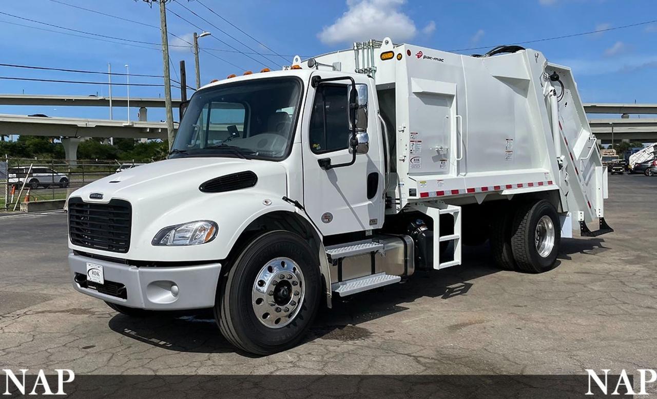 2025 Freightliner M2 106 13 Yard Pac Mac Rear Loader Garbage Truck Tampa FL