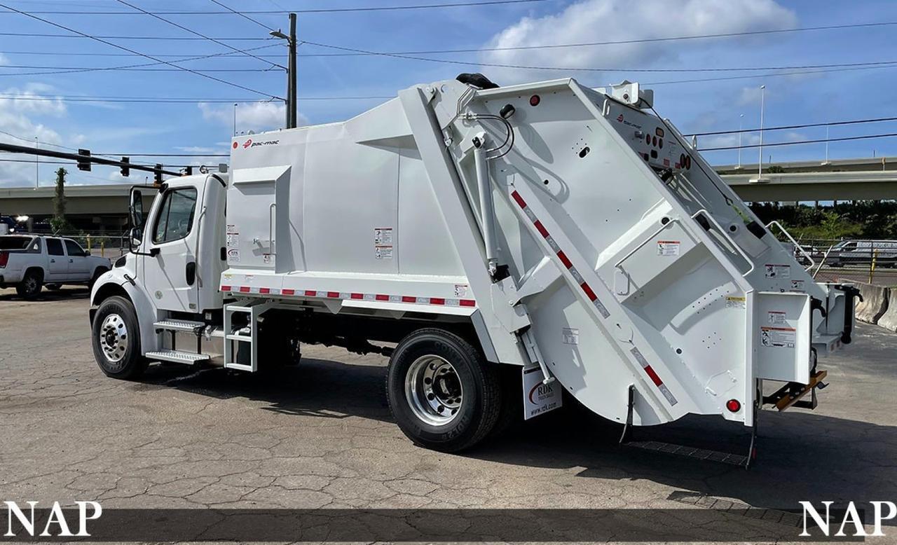2025 Freightliner M2 106 13 Yard Pac Mac Rear Loader Garbage Truck Tampa FL
