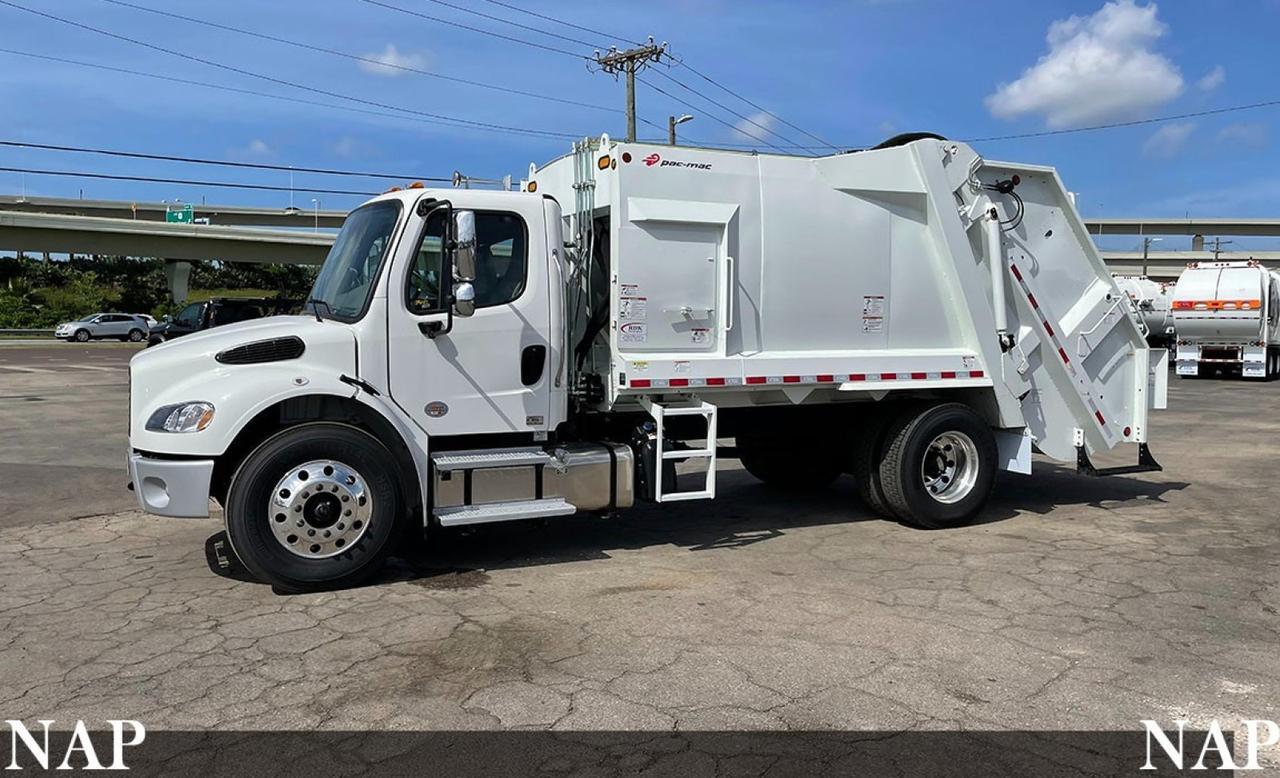 2025 Freightliner M2 106 13 Yard Pac Mac Rear Loader Garbage Truck Tampa FL