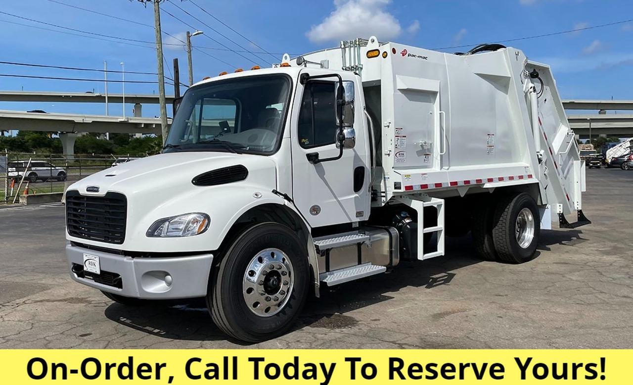 2025 Freightliner M2 106 13 yard Pac Mac Rear Loader Garbage Truck